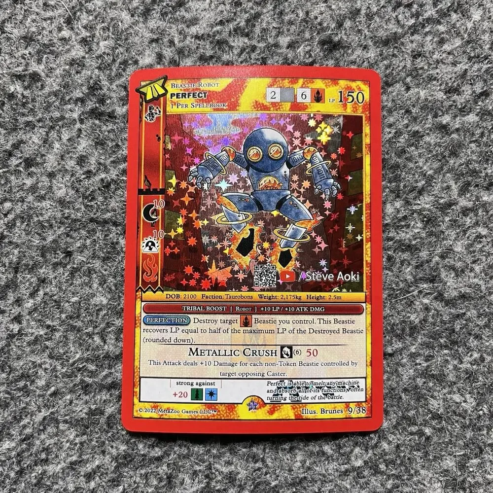 Metazoo HiroQuest Perfect Full Holo 9/38 YouTube Music NM Pack Fresh